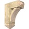 Ekena Millwork Thorton Arts and Crafts Rough Sawn Bracket w/ Offset Brace, Douglas Fir, 8"W x 20"D x 24"H BKT0806X20X24THR03RDF - alternate 1